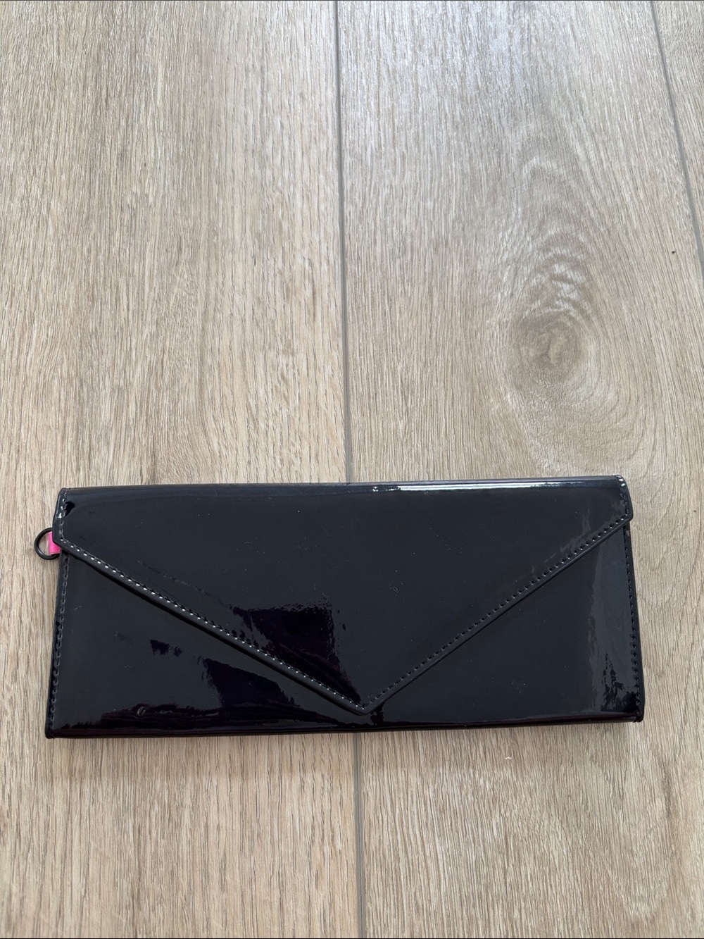Marc Jacobs Patent Envelope Clutch Wallet Wristlet Y2K 90s Designer Black Bags